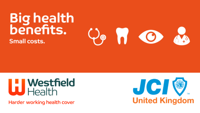 JCI UK partners with Westfield Health to offer members discounted health cash plan cover